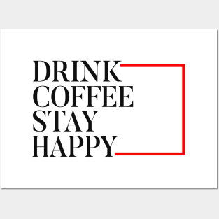 Coffee slogan for Caffeine lovers Posters and Art